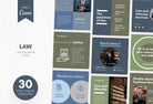 Ladystrategist 30 Law Instagram Post Canva Templates V3 instagram canva templates social media templates etsy free canva templates