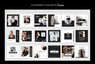Ladystrategist 30 Luxury Fashion Instagram Post Canva Templates instagram canva templates social media templates etsy free canva templates