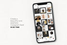 Ladystrategist 30 Luxury Fashion Instagram Post Canva Templates V2 instagram canva templates social media templates etsy free canva templates
