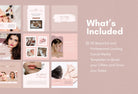 Ladystrategist 30 Makeup Instagram Post Canva Templates instagram canva templates social media templates etsy free canva templates