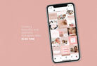Ladystrategist 30 Makeup Instagram Post Canva Templates instagram canva templates social media templates etsy free canva templates