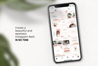 Ladystrategist 30 Mindset Instagram Post Canva Templates instagram canva templates social media templates etsy free canva templates