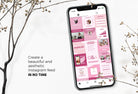 Ladystrategist 30 Mompreneurs Instagram Post Canva Templates instagram canva templates social media templates etsy free canva templates