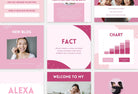 Ladystrategist 30 Mompreneurs Instagram Post Canva Templates instagram canva templates social media templates etsy free canva templates