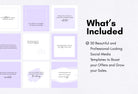 Ladystrategist 30 Motivational Instagram Post Canva Templates instagram canva templates social media templates etsy free canva templates