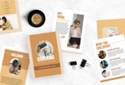 Ladystrategist 30-Page Coaching Program Package Canva Template Wheat Style instagram canva templates social media templates etsy free canva templates
