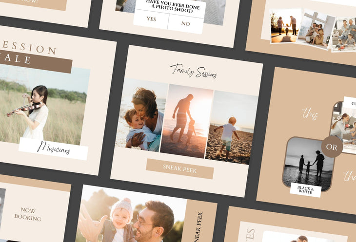 Ladystrategist 30 Photographers Instagram Post Canva Templates instagram canva templates social media templates etsy free canva templates