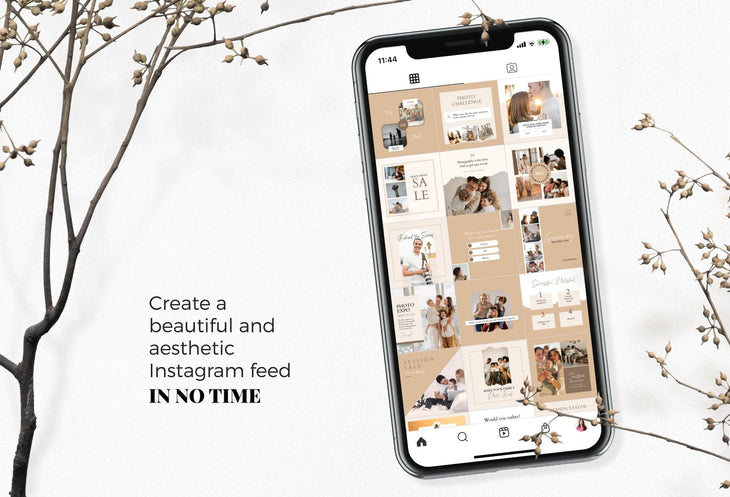 Ladystrategist 30 Photographers Instagram Post Canva Templates instagram canva templates social media templates etsy free canva templates