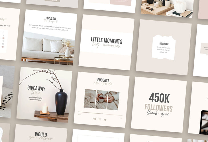 Ladystrategist 30 Photography Instagram Post Canva Templates instagram canva templates social media templates etsy free canva templates