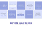 Ladystrategist 30 Positive Affirmations Instagram Post Canva Templates instagram canva templates social media templates etsy free canva templates