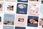 Ladystrategist 30 Pregnancy Instagram Post Canva Templates instagram canva templates social media templates etsy free canva templates