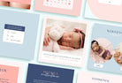 Ladystrategist 30 Pregnancy Instagram Post Canva Templates instagram canva templates social media templates etsy free canva templates