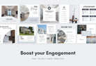 Ladystrategist 30 Real Estate Checklists - Instagram Post Canva Templates instagram canva templates social media templates etsy free canva templates