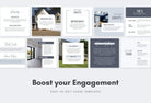 Ladystrategist 30 Real Estate Glossary and Concepts - Instagram Post Canva Templates instagram canva templates social media templates etsy free canva templates