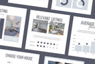 Ladystrategist 30 Real Estate Infographics - Instagram Post Canva Templates instagram canva templates social media templates etsy free canva templates