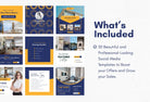 Ladystrategist 30 Real Estate Instagram Engagement Post Canva Templates instagram canva templates social media templates etsy free canva templates