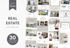 Ladystrategist 30 Real Estate Instagram Post Canva Templates instagram canva templates social media templates etsy free canva templates