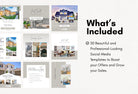 Ladystrategist 30 Real Estate Instagram Post Canva Templates instagram canva templates social media templates etsy free canva templates