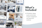 Ladystrategist 30 Real Estate Just Sold - Instagram Post Canva Templates instagram canva templates social media templates etsy free canva templates