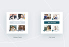 Ladystrategist 30 Real Estate Meet the Team - Instagram Post Canva Templates instagram canva templates social media templates etsy free canva templates