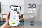Ladystrategist 30 Real Estate Quotes - Instagram Post Canva Templates instagram canva templates social media templates etsy free canva templates