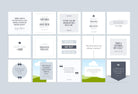 Ladystrategist 30 Real Estate Quotes - Instagram Post Canva Templates instagram canva templates social media templates etsy free canva templates