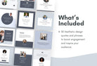 Ladystrategist 30 Real Estate Testimonials - Instagram Post Canva Templates instagram canva templates social media templates etsy free canva templates