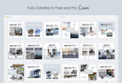 Ladystrategist 30 Real Estate Would you Rather - Instagram Post Canva Templates instagram canva templates social media templates etsy free canva templates