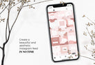 Ladystrategist 30 Reminders and Notifications Rose Gold Instagram Engagement Booster Post Canva Templates instagram canva templates social media templates etsy free canva templates