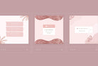 Ladystrategist 30 Reminders and Notifications Rose Gold Instagram Engagement Booster Post Canva Templates instagram canva templates social media templates etsy free canva templates