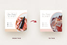 Ladystrategist 30 Skin Care Instagram Post Canva Templates instagram canva templates social media templates etsy free canva templates