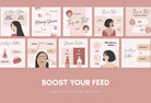 Ladystrategist 30 Skincare THIS OR THAT / Would you rather - Instagram Post Canva Templates instagram canva templates social media templates etsy free canva templates