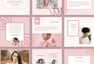 Ladystrategist 30 Testimonials Rose Gold Instagram Engagement Booster Post Canva Templates instagram canva templates social media templates etsy free canva templates