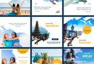 Ladystrategist 30 Travel Instagram Post Canva Templates V2 instagram canva templates social media templates etsy free canva templates