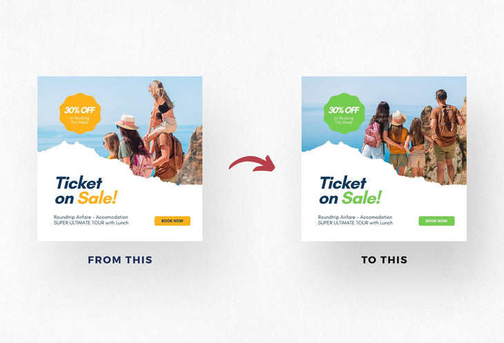 Ladystrategist 30 Travel Instagram Post Canva Templates V2 instagram canva templates social media templates etsy free canva templates