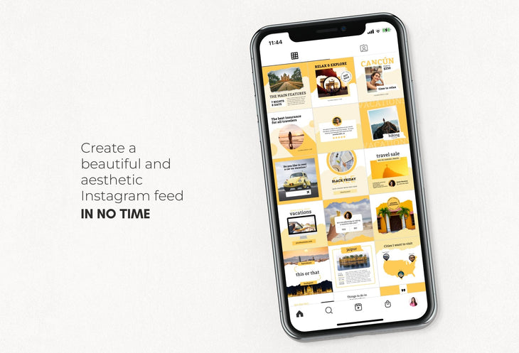 Ladystrategist 30 Travel Instagram Post Canva Templates V3 instagram canva templates social media templates etsy free canva templates