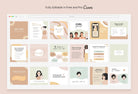 Ladystrategist 30 Women Empowerment Instagram Post Canva Templates instagram canva templates social media templates etsy free canva templates