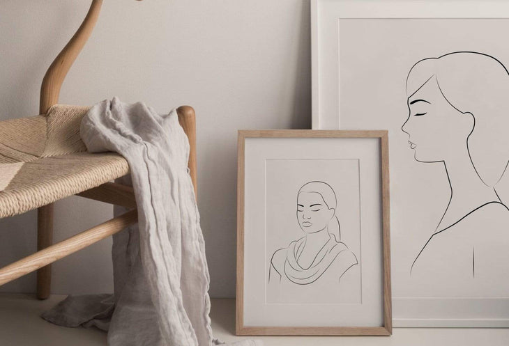 Ladystrategist 50 Outline Female Illustrations - Fully Editable in Canva instagram canva templates social media templates etsy free canva templates
