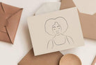 Ladystrategist 50 Outline Female Illustrations - Fully Editable in Canva instagram canva templates social media templates etsy free canva templates