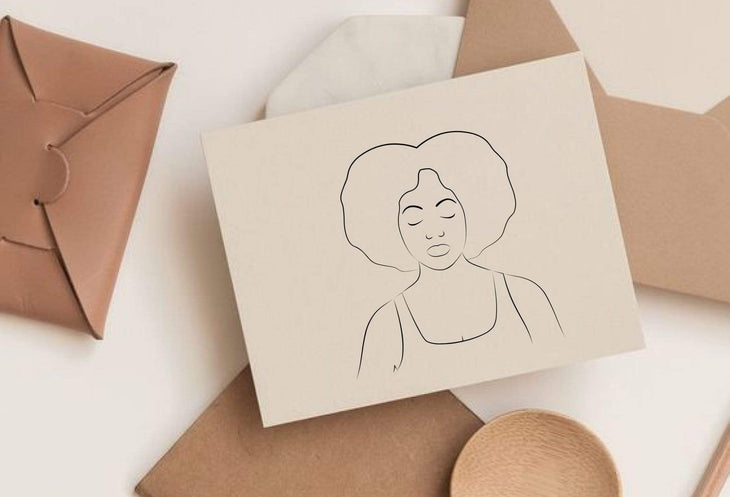 Ladystrategist 50 Outline Female Illustrations - Fully Editable in Canva instagram canva templates social media templates etsy free canva templates