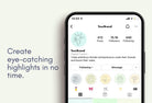 Ladystrategist 90 Wellness Pastel Instagram Story Highlight Covers instagram canva templates social media templates etsy free canva templates