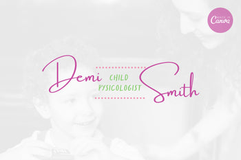 Ladystrategist Shop DIY Demi Mental Health Brand Logo Canva Template instagram canva templates social media templates etsy free canva templates