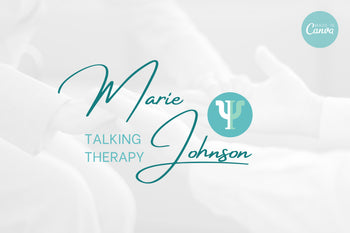 Ladystrategist Shop DIY Marie Mental Health Brand Logo Canva Template instagram canva templates social media templates etsy free canva templates