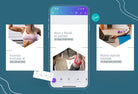 Ladystrategist Abigail Fitness 6-Page Carousel Canva Template instagram canva templates social media templates etsy free canva templates