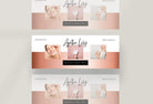 Ladystrategist Agatha Facebook Cover Canva Template instagram canva templates social media templates etsy free canva templates