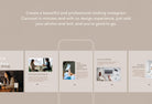 Ladystrategist Alanna Coaching 6-Page Carousel Canva Template instagram canva templates social media templates etsy free canva templates
