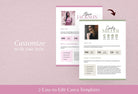 Ladystrategist Alexa Media Kit Canva Template for Influencers instagram canva templates social media templates etsy free canva templates