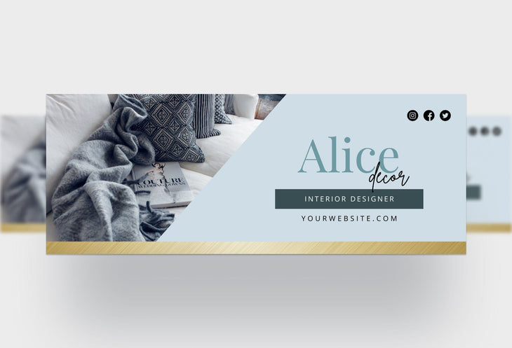 Ladystrategist Alice Facebook Cover Canva Template instagram canva templates social media templates etsy free canva templates