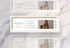 Ladystrategist Alisson Email Signature Template Editable Canva Template Rose Gold instagram canva templates social media templates etsy free canva templates