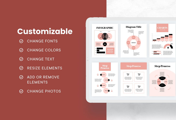 Ladystrategist Amelia Lead Magnet Editable Canva Template instagram canva templates social media templates etsy free canva templates